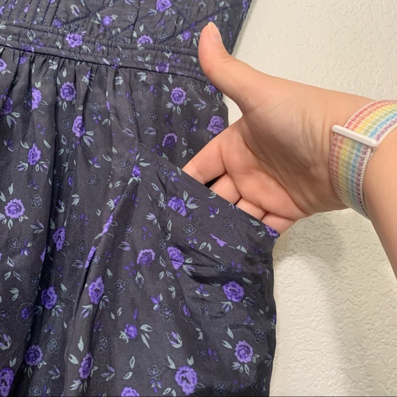 Rebecca Taylor silk floral strapless mini dress size 2 - Picture 6 of 14